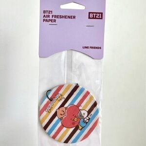 BT21 Car Air Freshener | Shooky, Tata & Van
